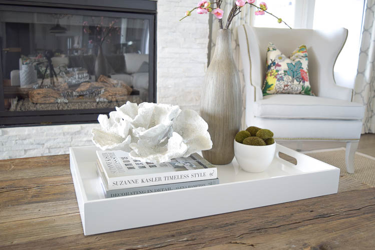 coffee table styling