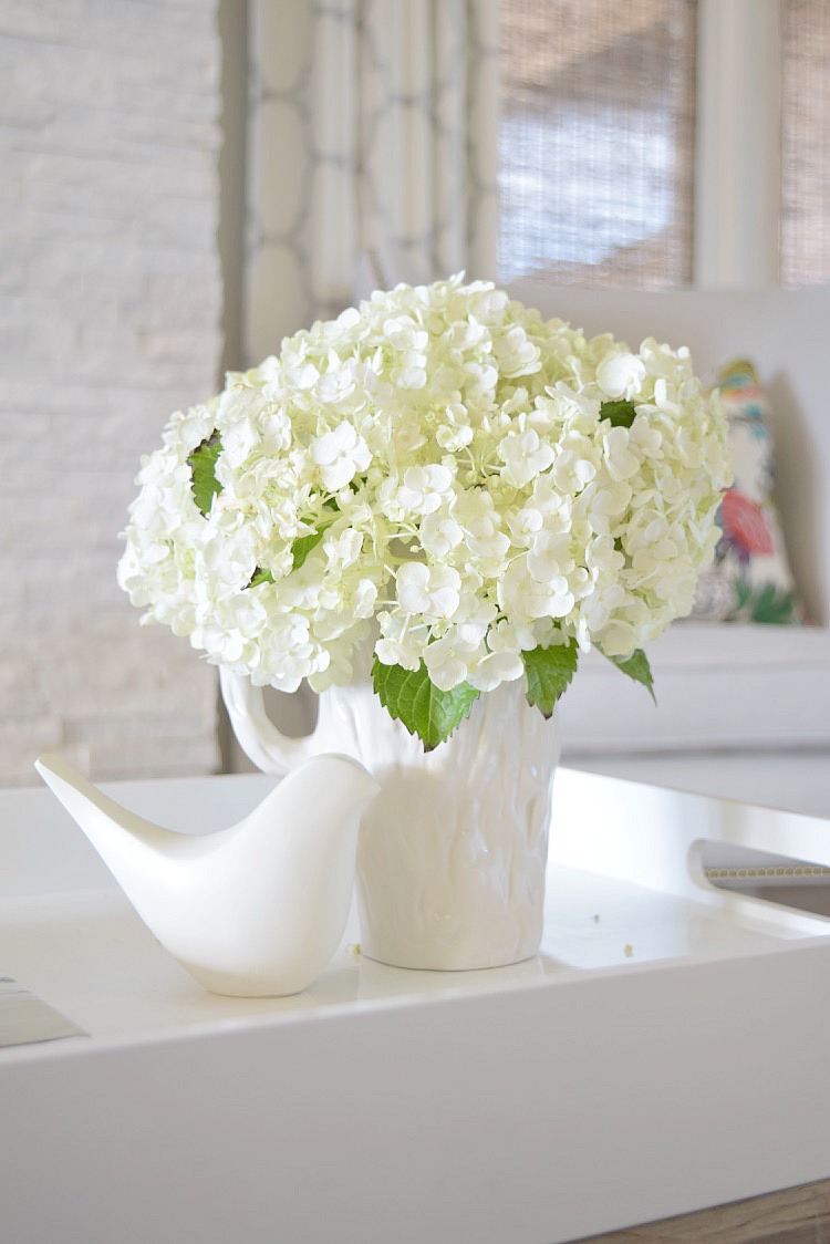 happy white hydrangea 2