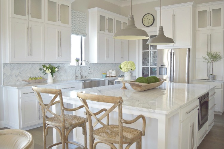 Design Tour: A White Kitchen w/a Soft Look and a Whole Lot of