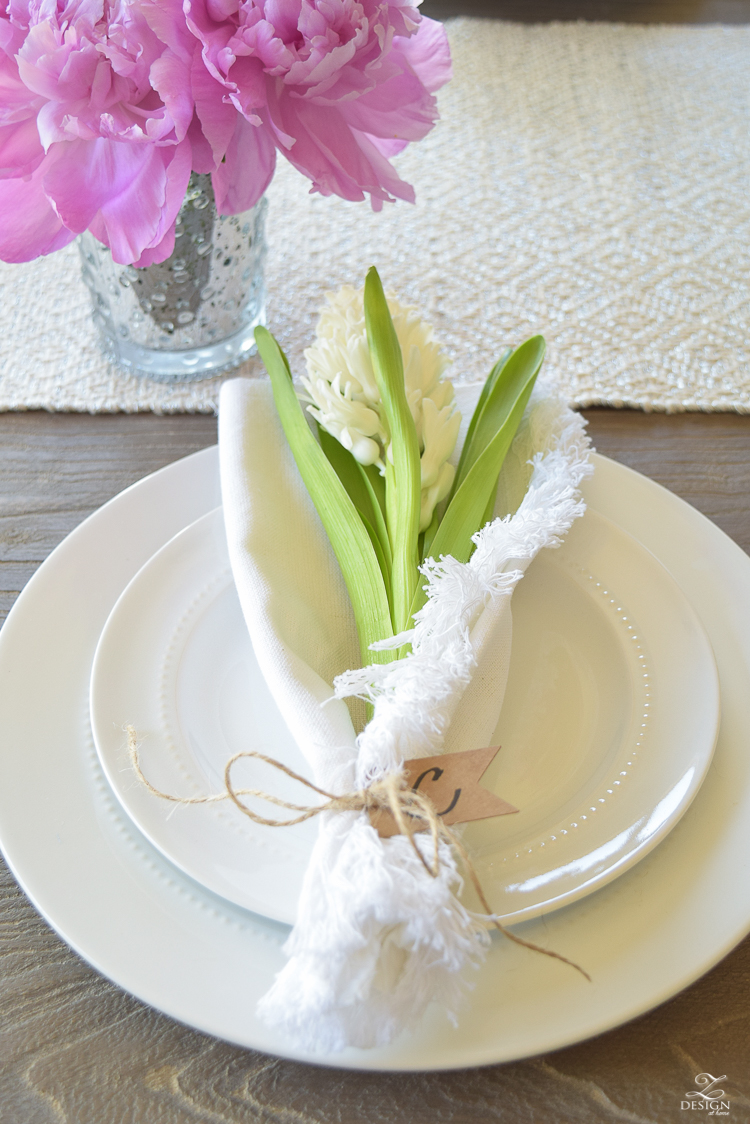 casual elegant mothers day table scape hyacinth alstromeria pink peonies-10