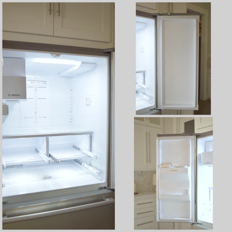 Organized Refrigerator Before Collage5