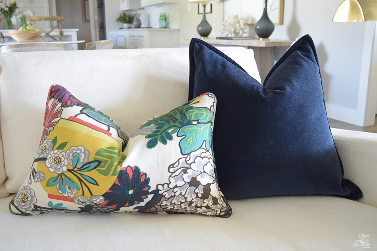 Schumacher Chiang Mai Dragon Fabric for Perfect Pillows