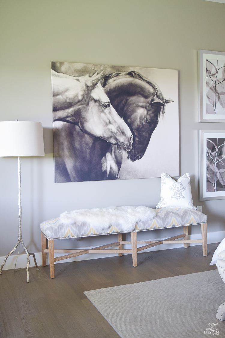 Neutral Transitional Master Bedroom