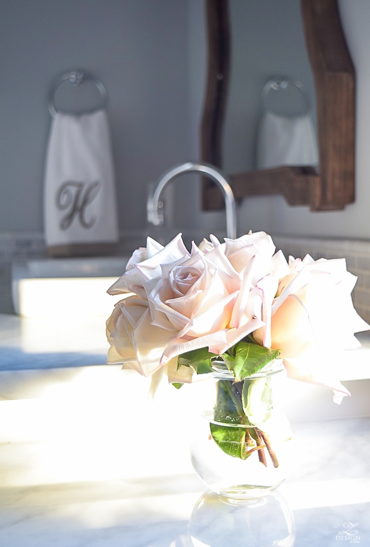 blush roses in neutral transitional bathroom-1