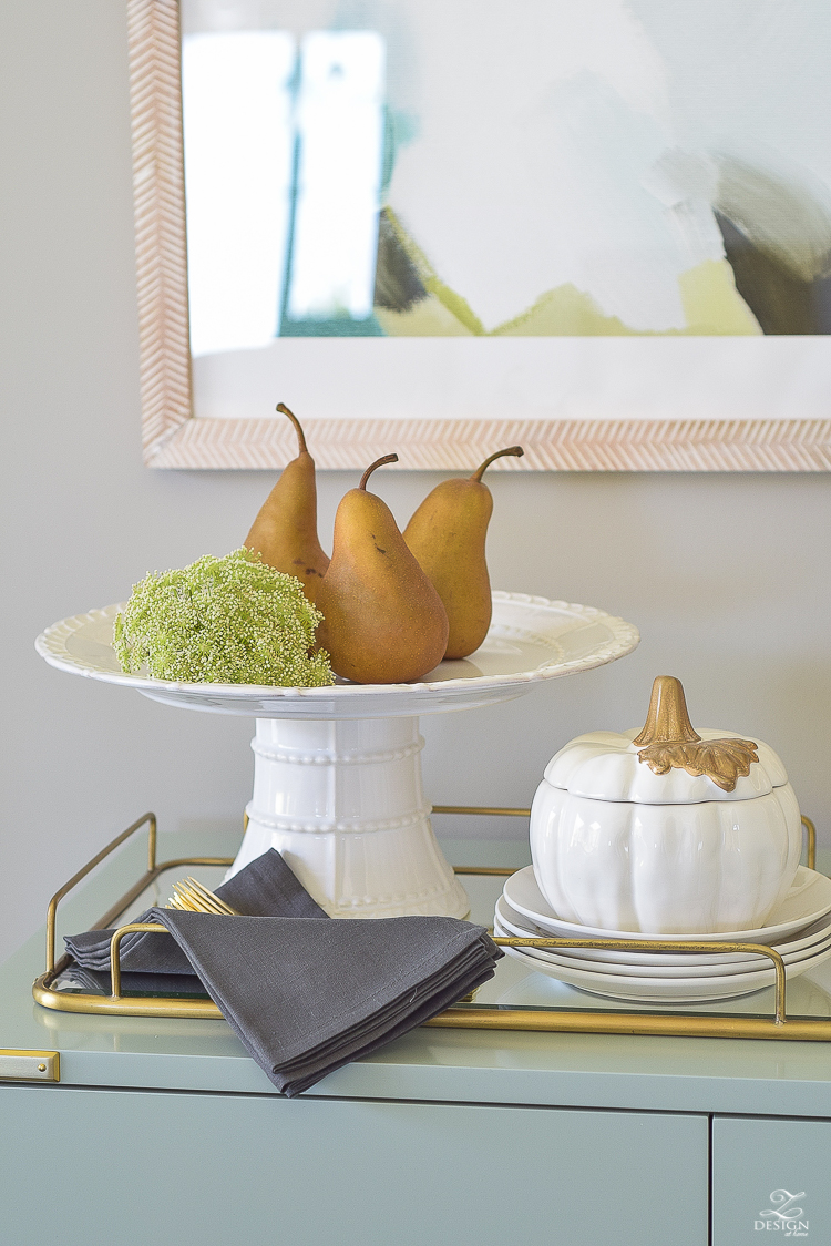 modern-fall-decor-fall-fruit-mirrored-gold-tray-ceramic-white-pumpkin-3