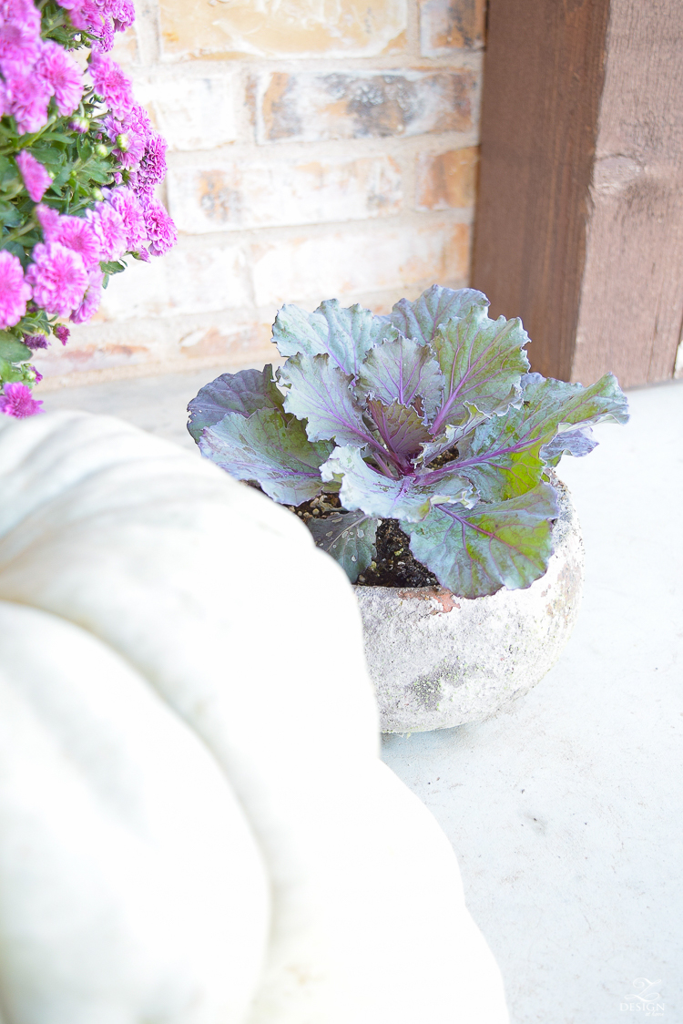 fall-front-porch-fall-flowers-mums-black-planters-mission-style-door-sherwin-williams-exterior-paint-color-mortor-washed-brick-outdoor-bench-monogrammed-coir-door-mat-11