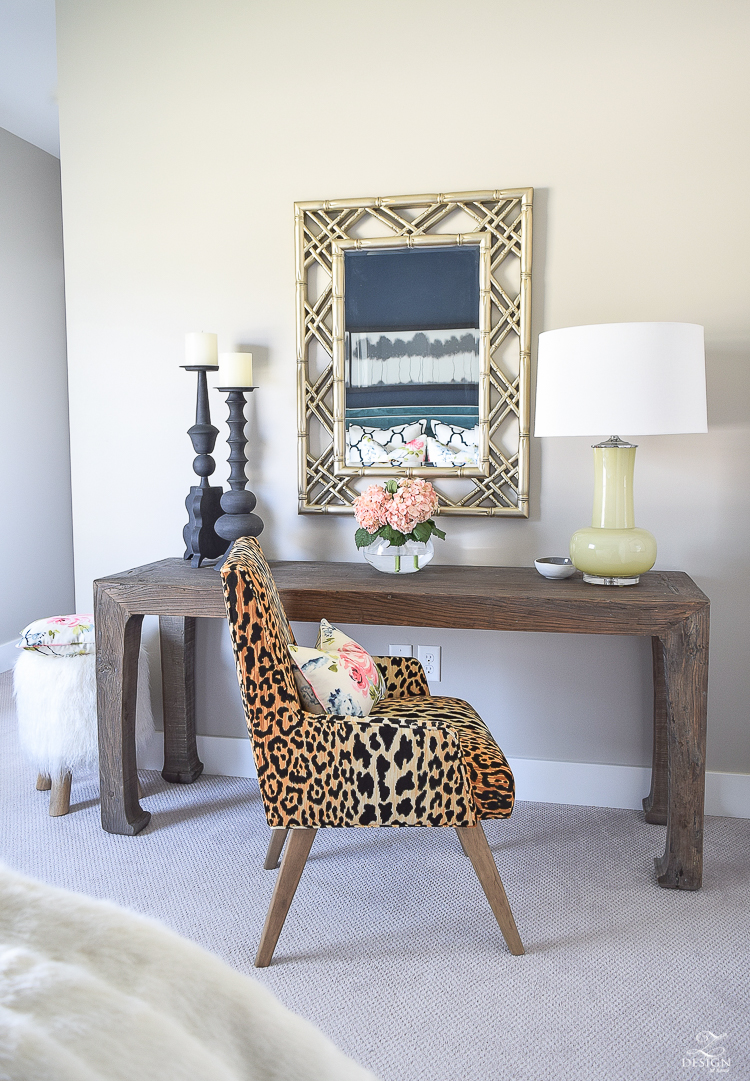 golden-bamboo-lattice-mirror-jamil-leopard-fabric-leaopard-chair-at-desk-in-cozy-chic-bedroom-office-area-in-bedroom-1