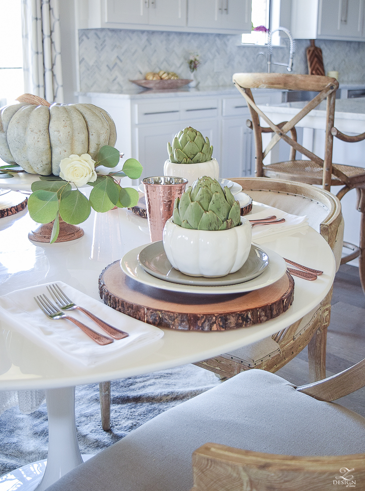 simple-thanksgiving-table-scape-copper-flatware-pumpkin-centerpiece-white-tulip-table-8