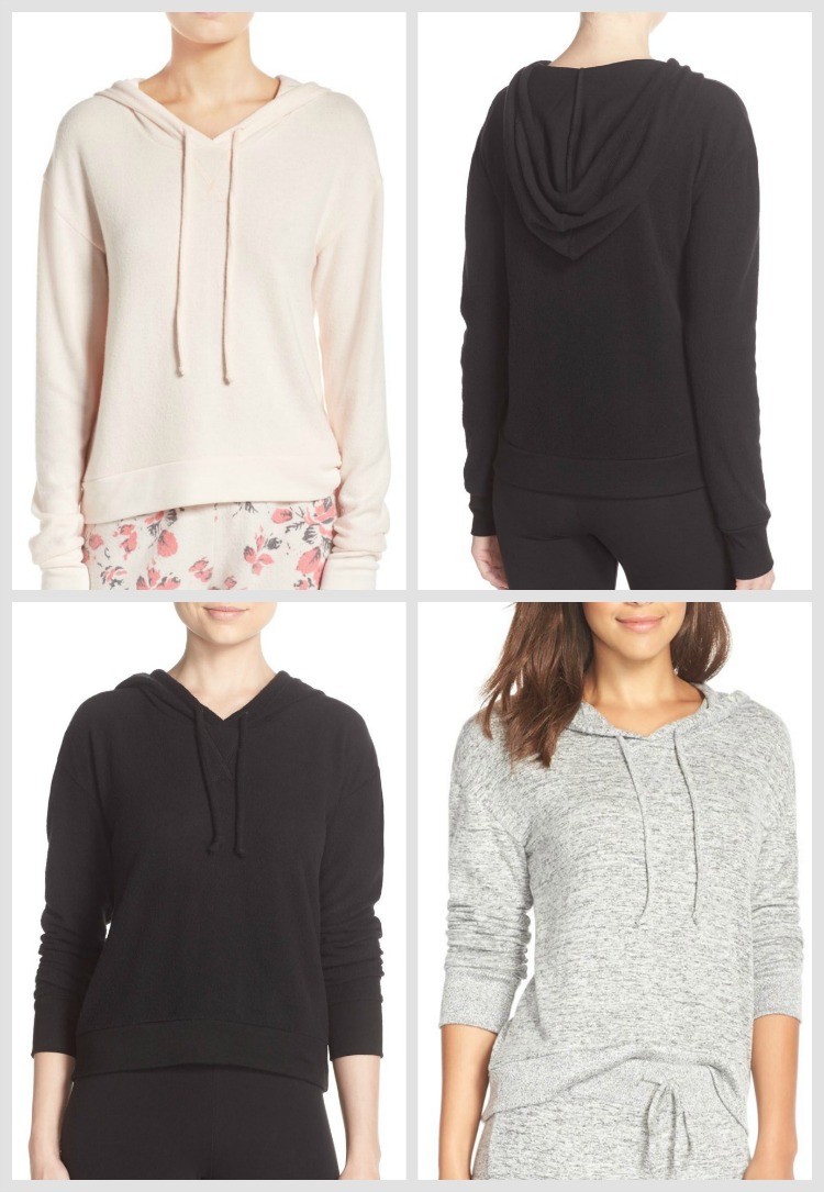 Make + Model Sofest Pullover Hoodie PJs at Nordstrom