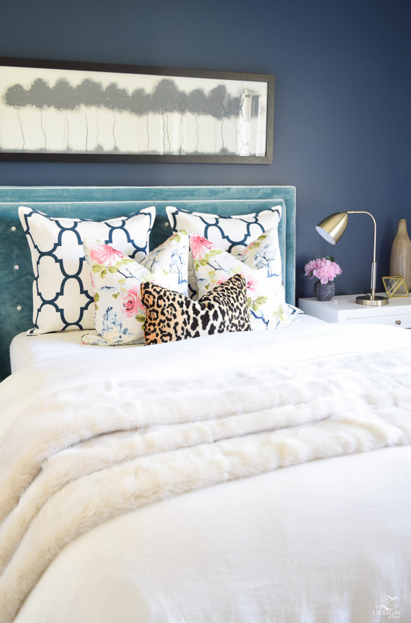 Basic to Beautiful Custom Velvet Headboard ZDesign At Home