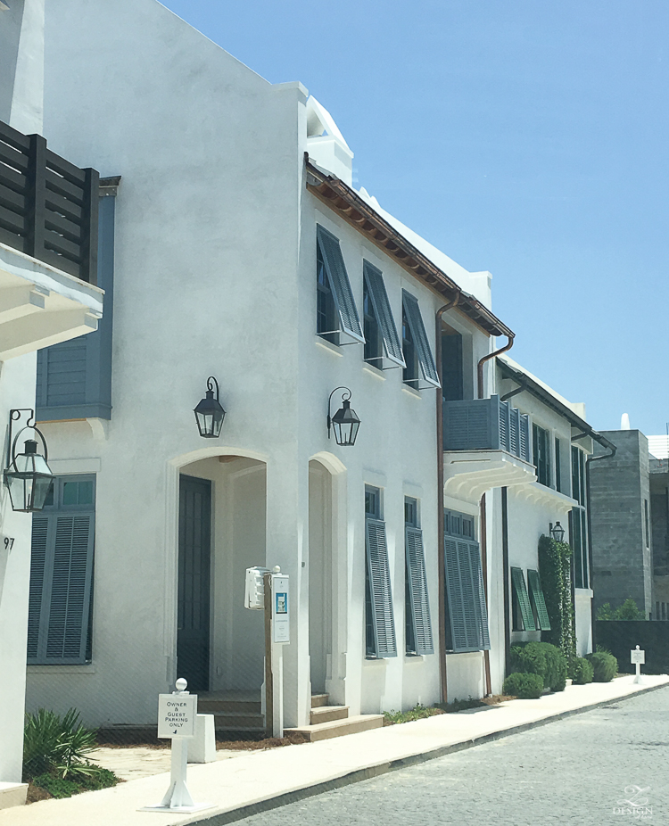 quaint homes in Alys Beach, Florida