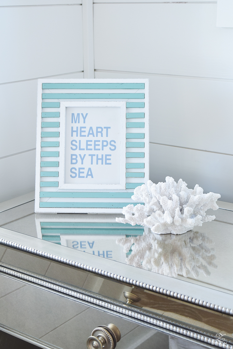 my heart sleeps by the sea beach house decor beach house design beachy decor items coral beach decor-1