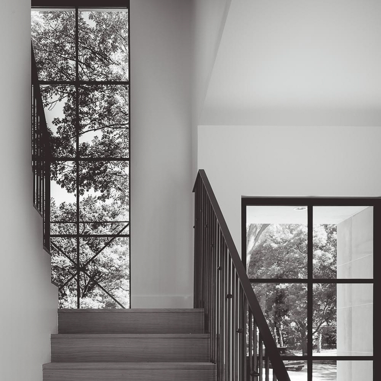 Custom Home Build Journey Inspiration Building a custom home in houston, texas window in staircase in the landing