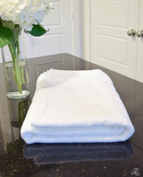 The Best Way to Fold A Bath Towel + the Softest Hotel Bath Towels