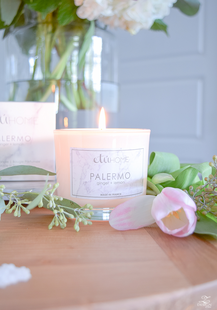 Modern Sustainable Essential Oil Scented Candles from France 