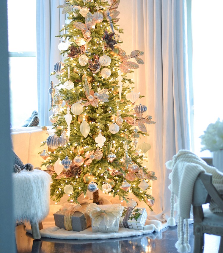 12 Bloggers of Christmas with Balsam Hill – A Mixed-Metal Christmas Tree