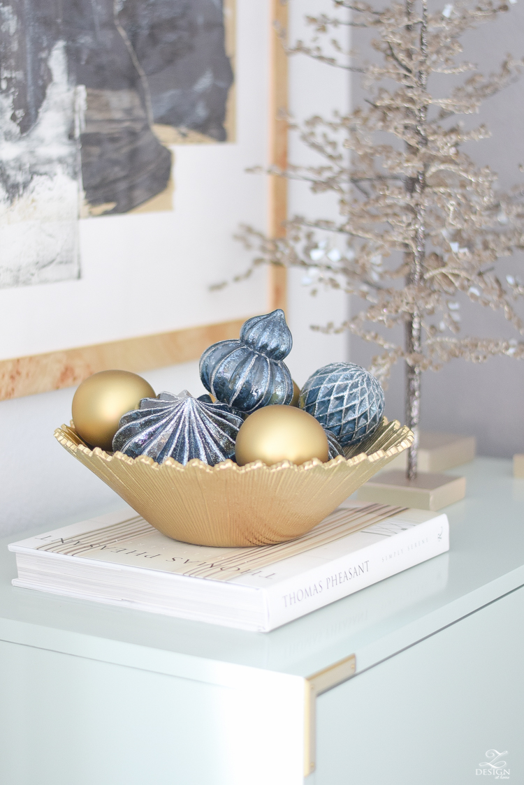 12 Bloggers of Christmas with Balsam Hill - How to decorate a mixed metal tree