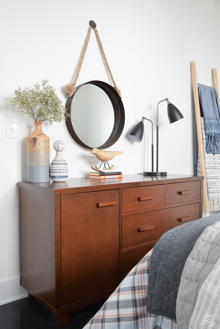 Boho Chic Boys Bedroom + Tips For Layering Any Bed