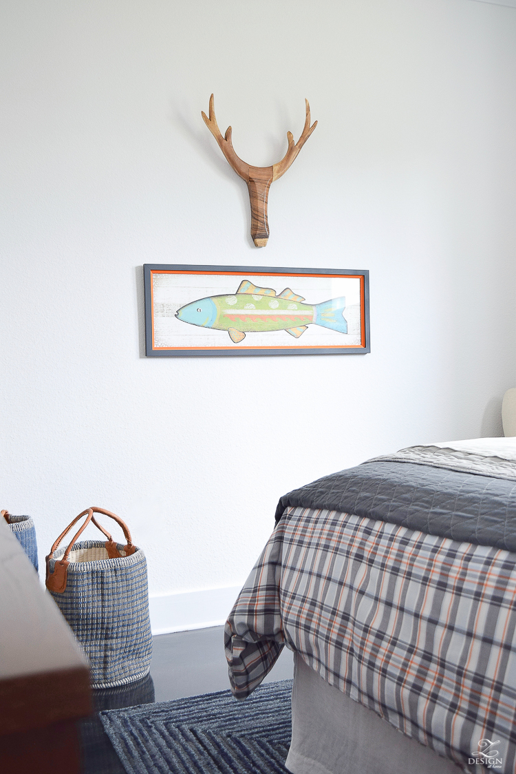 Boy's Boho Chic Bedroom Reveal + Tips for Layering Any Bed