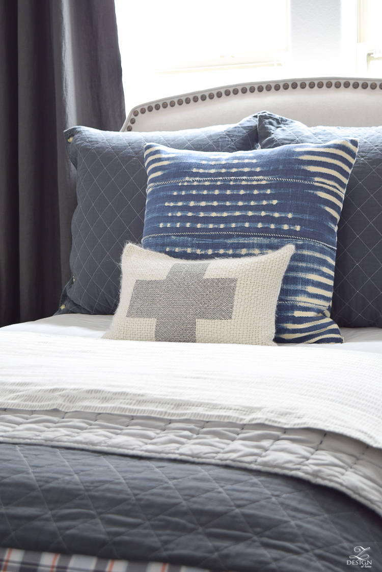 How to Layer bedding + a boho chic bedroom reveal