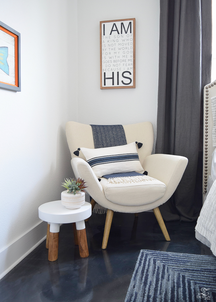 Boys Boho Chic Bedroom Reveal + Tips For Layering Any Bed