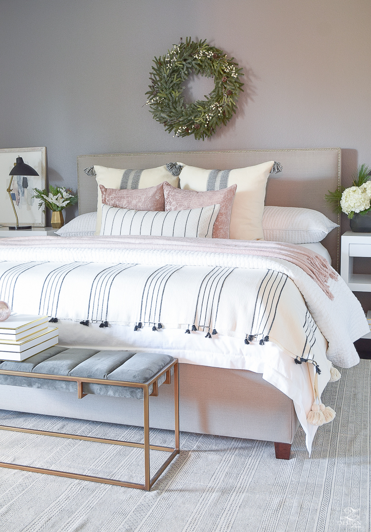 Christmas in the Bedroom - ZDesign At Home Christmas Home Tour