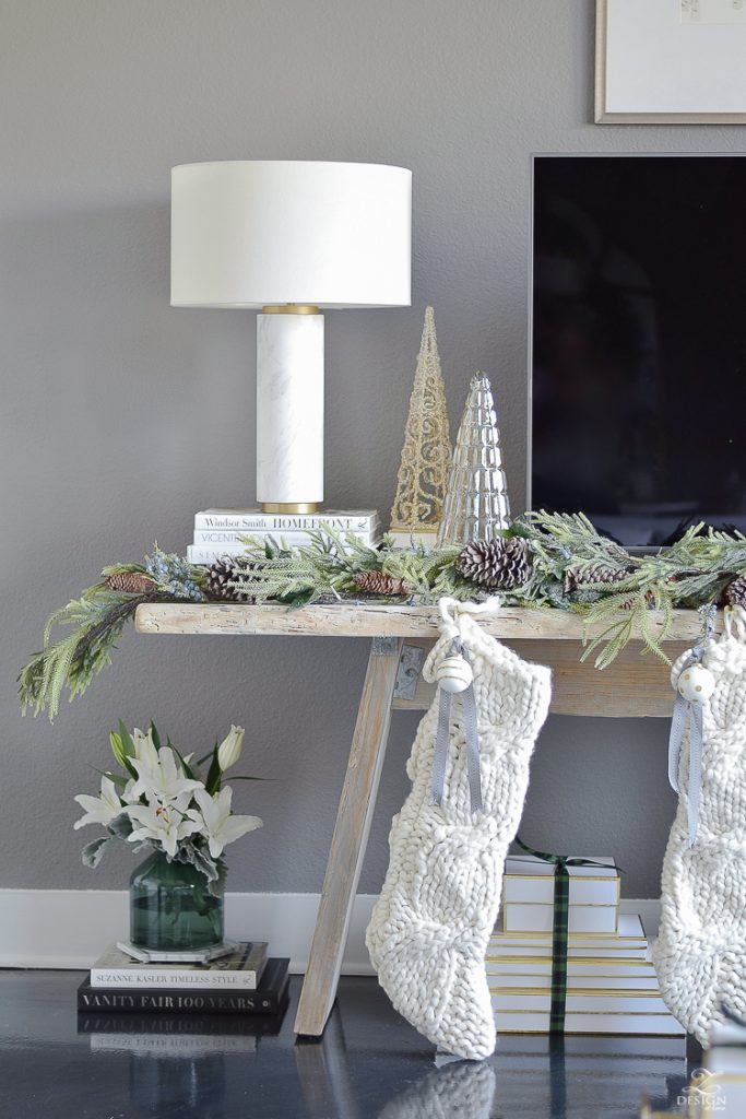 Glam Christmas Living Room Tour + Tips for Easy Holiday Decorating ...
