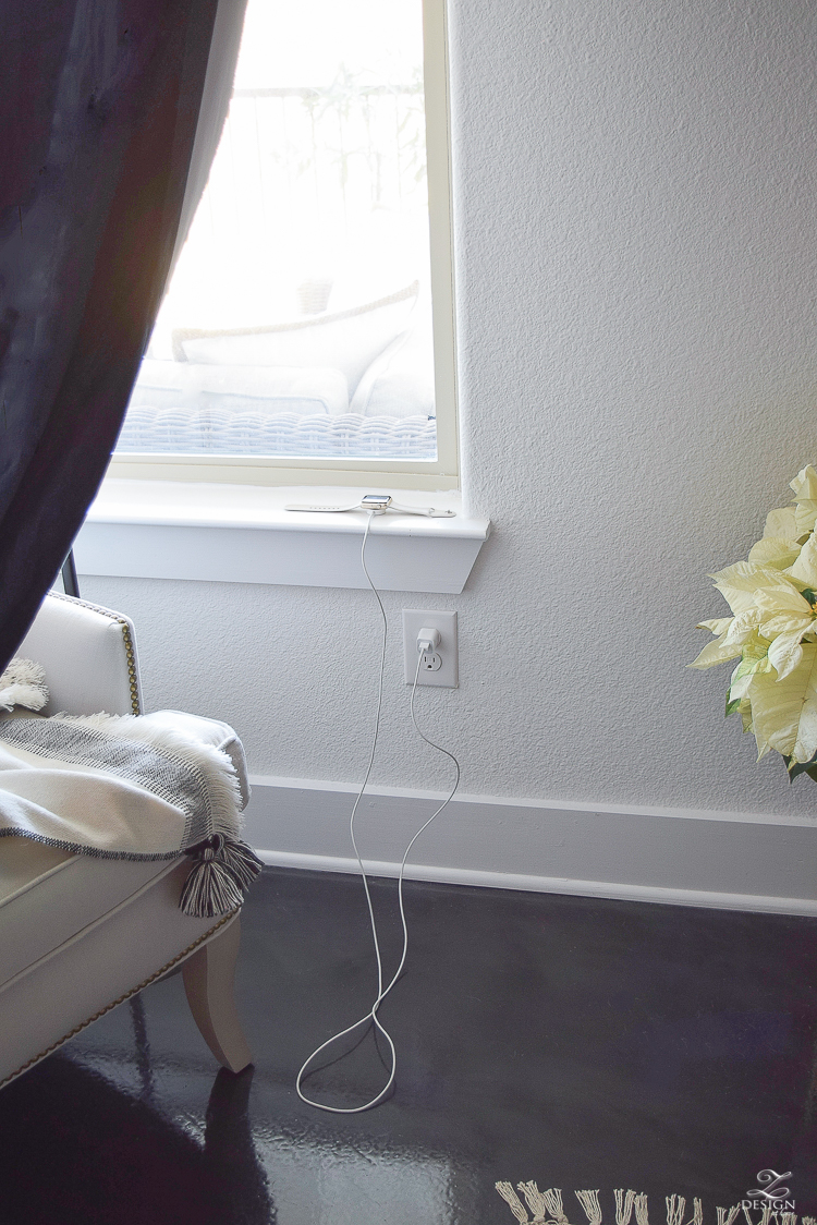 How to hide those messy phone cords for your devices and iwatch