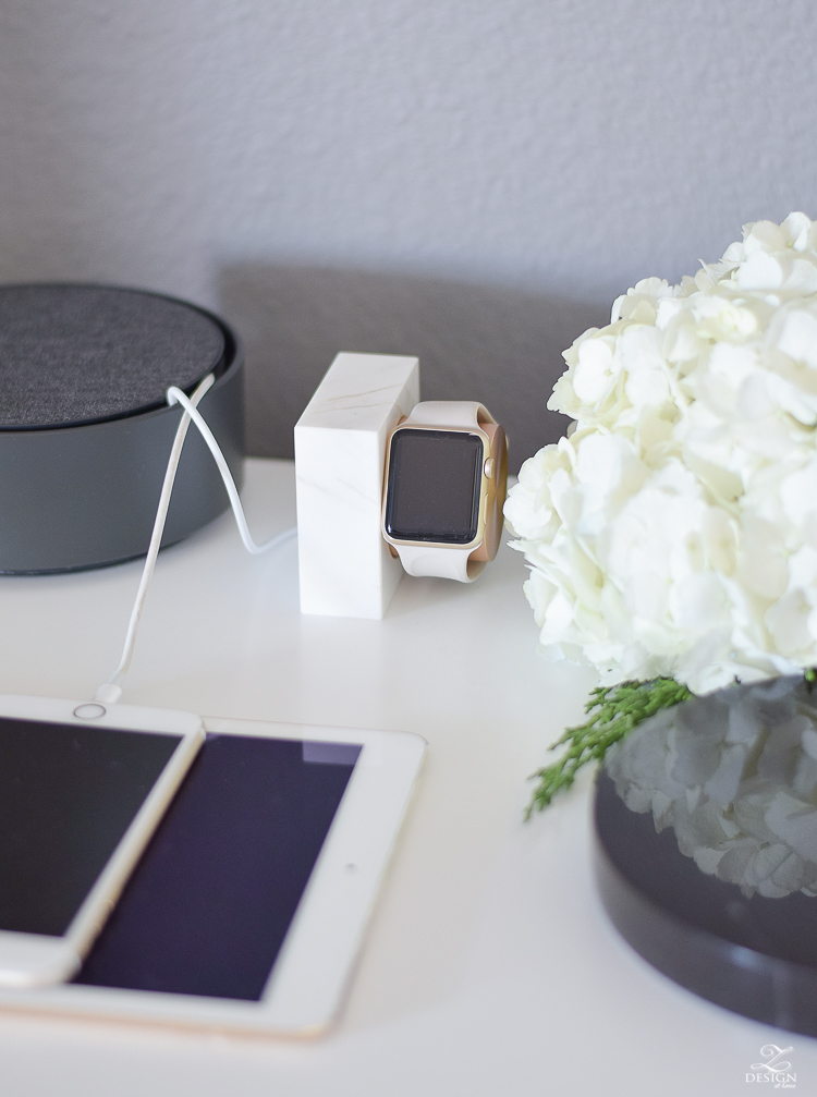 The best way to charge your apple watch and to hide those messy device cables