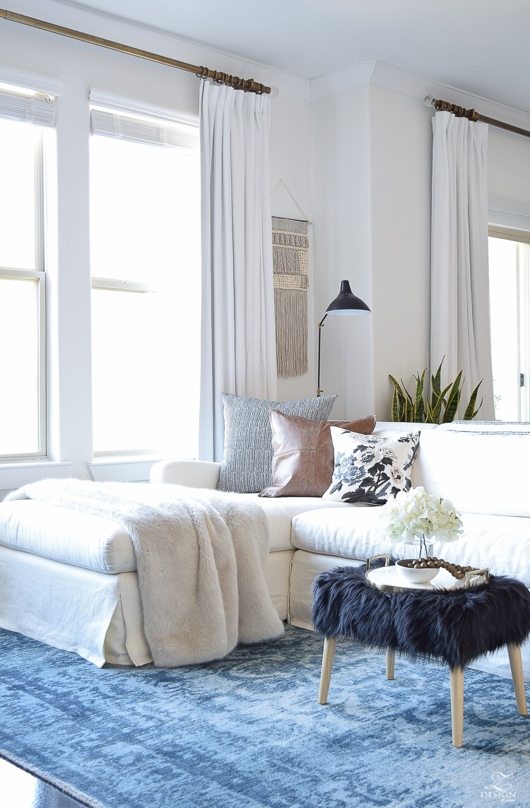 How to beat those winter decor blues + a winter room tour