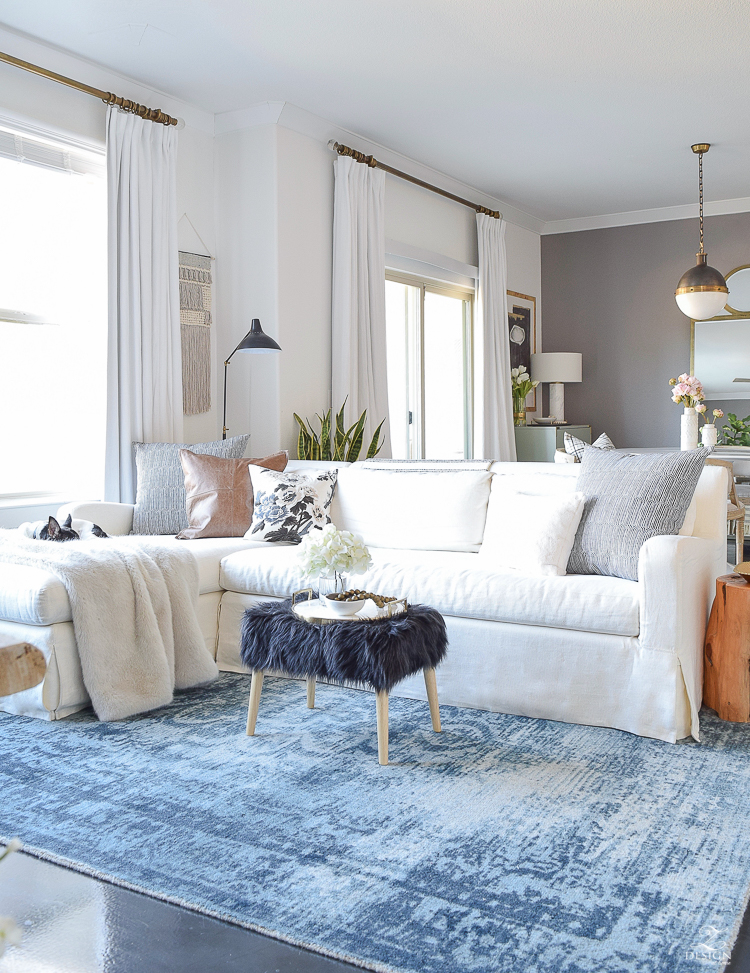 5 Tips on how to beat those winter decor blues + a winter home tour