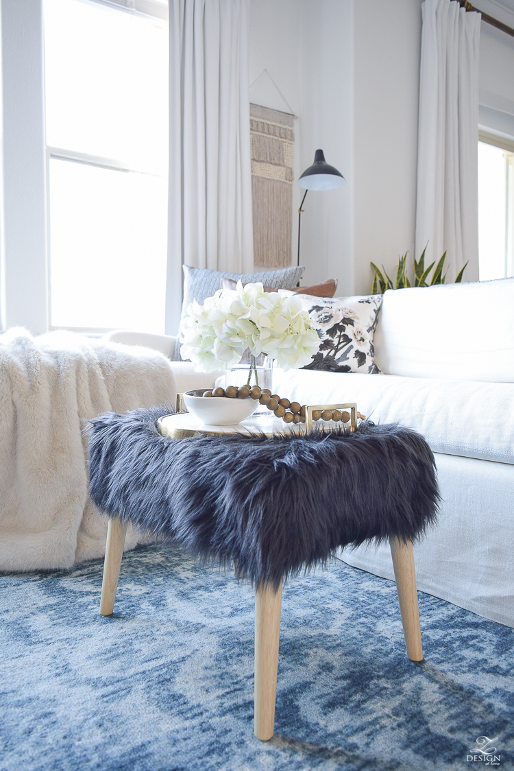 how to avoid those winter decor blues + a winter room tour