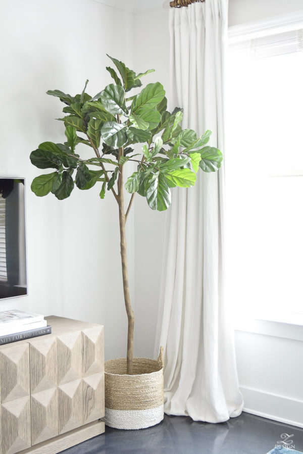 The Best Faux Fiddle Leaf Fig Tree ZDesign At Home