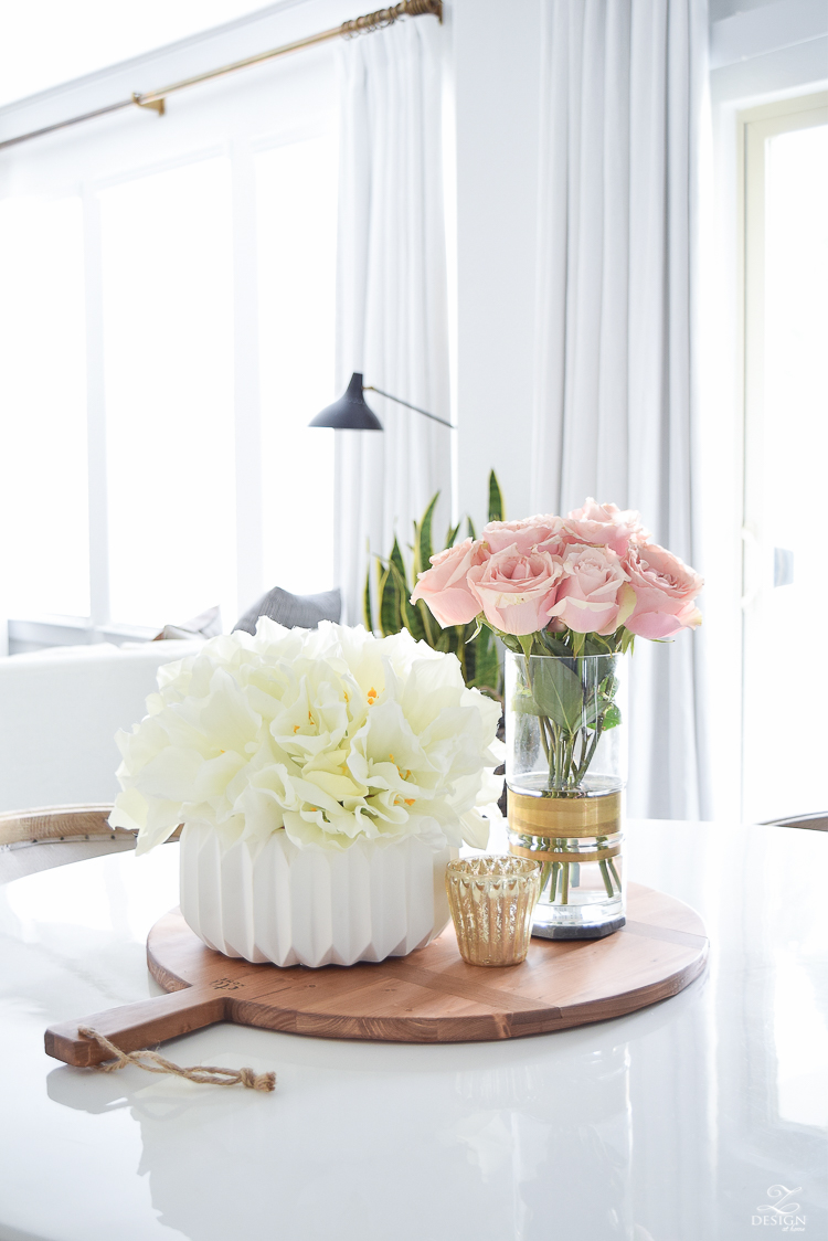 How to cut faux flower stems