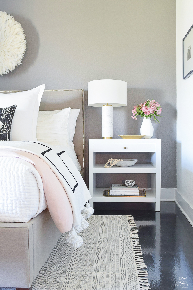 Shades of Pink Spring Home Tour - ZDesign At Home