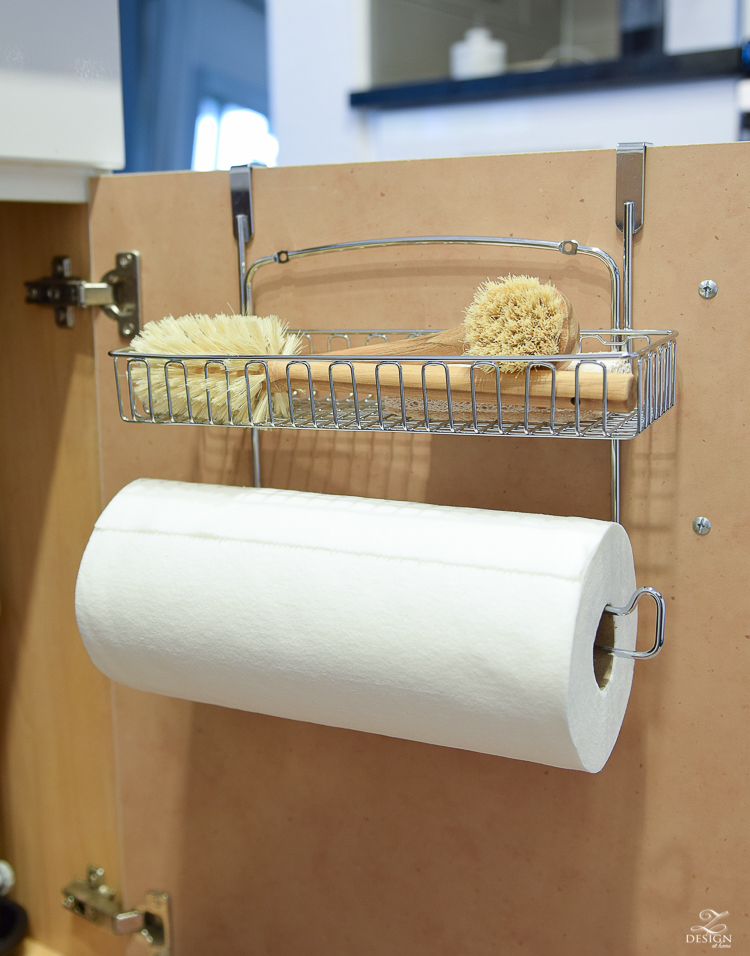 Best organizational solution for paper towel storage