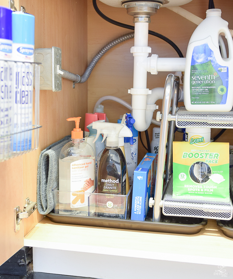 The Perfect Under the Sink Organization Solution