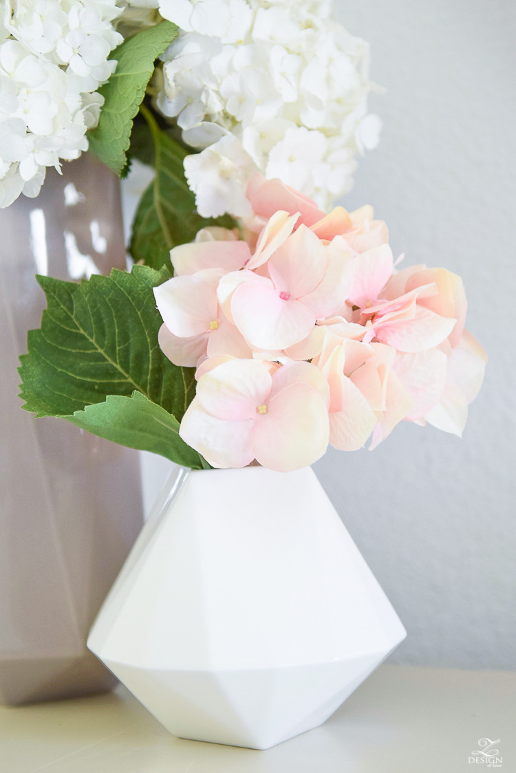 Shades of Pink Spring Home Tour - ZDesign At Home