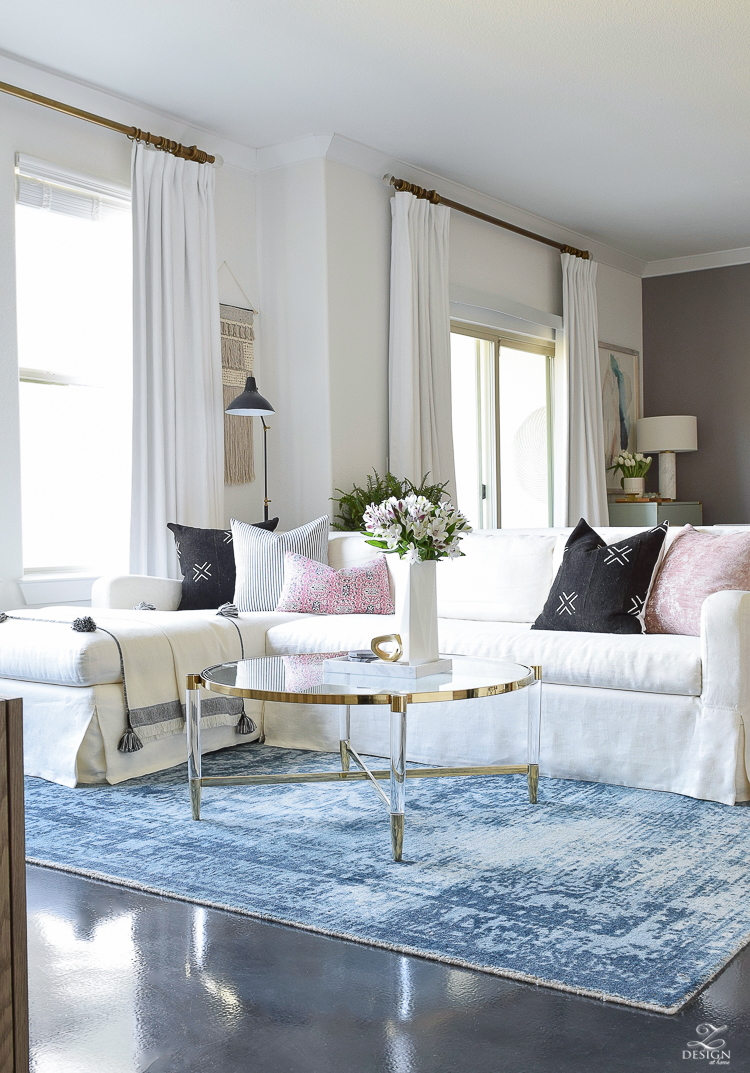 How to choose the right coffee table for your space + the best brass and lucite table round up