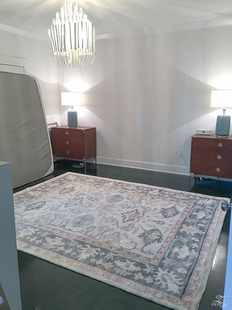 One Room Challenge - Week 4, Istanbul Rug fro Anthropologie