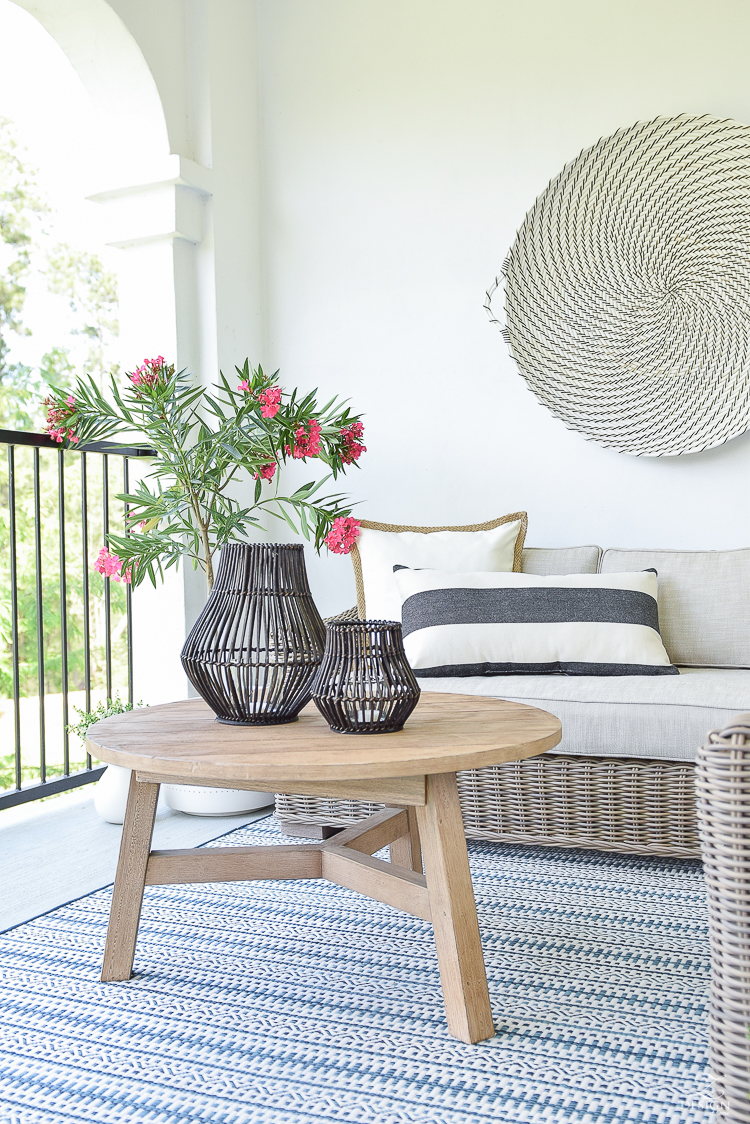 Boho Chic Summer Patio Tour