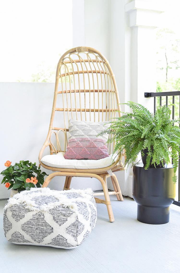 Boho Chic Summer Patio Tour