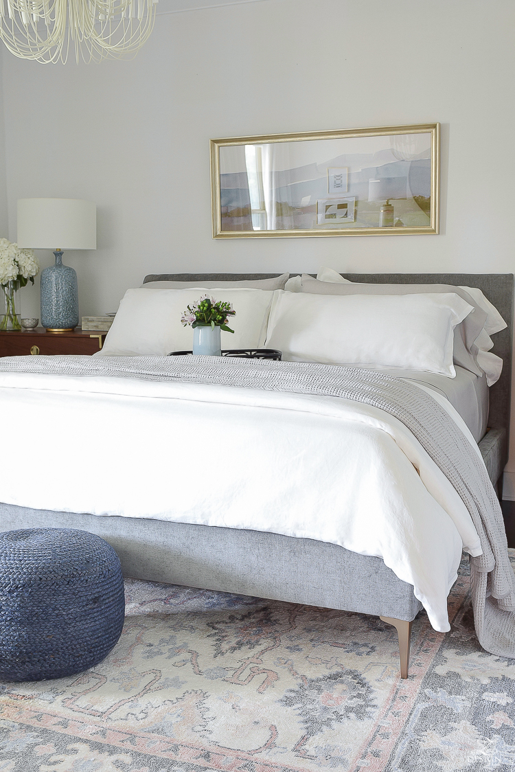 The best organic linen bedding that gets softer over time