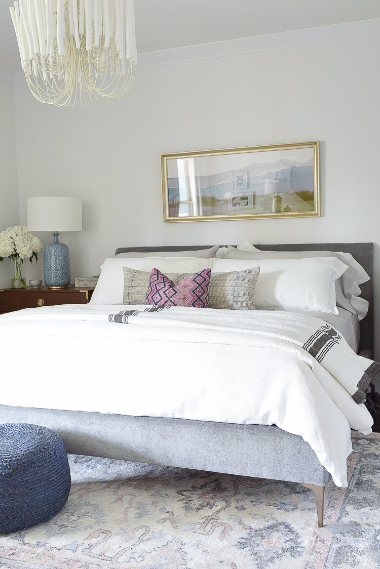 ZDesign At Home Summer Home Tour - Boho Chic Bedroom Design