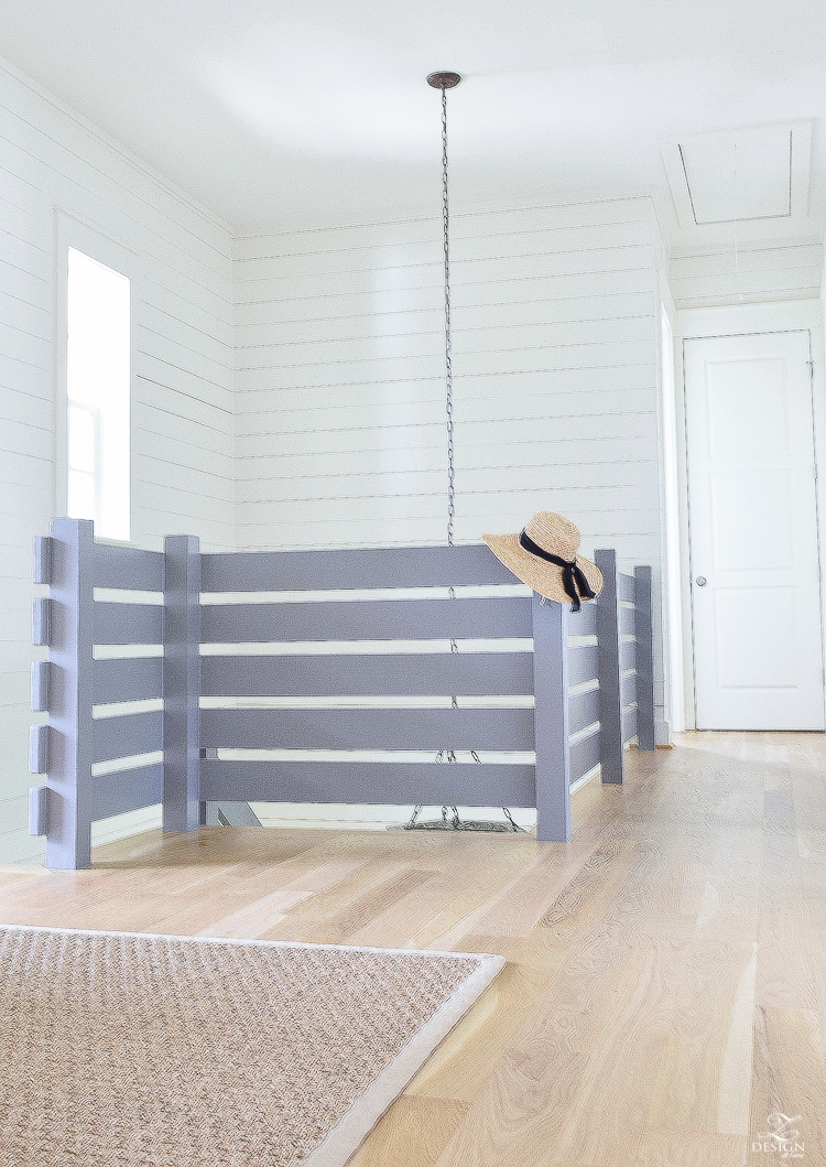 Beautiful Coastal Inspired staircase in 30-A Florida