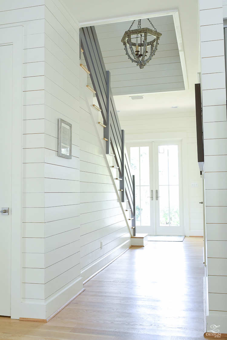 Beautiful Coastal Inspired staircase in 30-A Florida