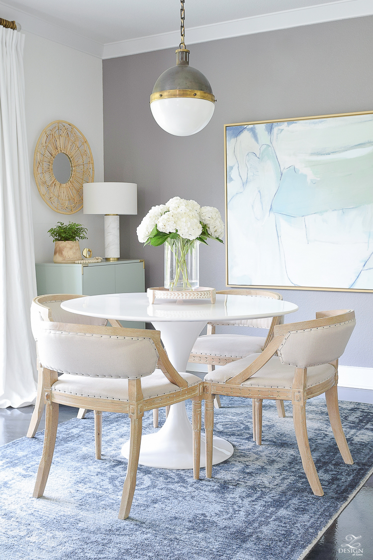 Casual Chic Dining Room Reveal Zdesign At Home