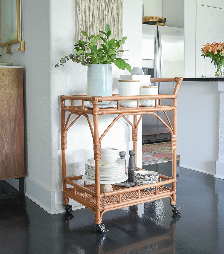 Bar Cart Style:  Why You Need One + How To Style It