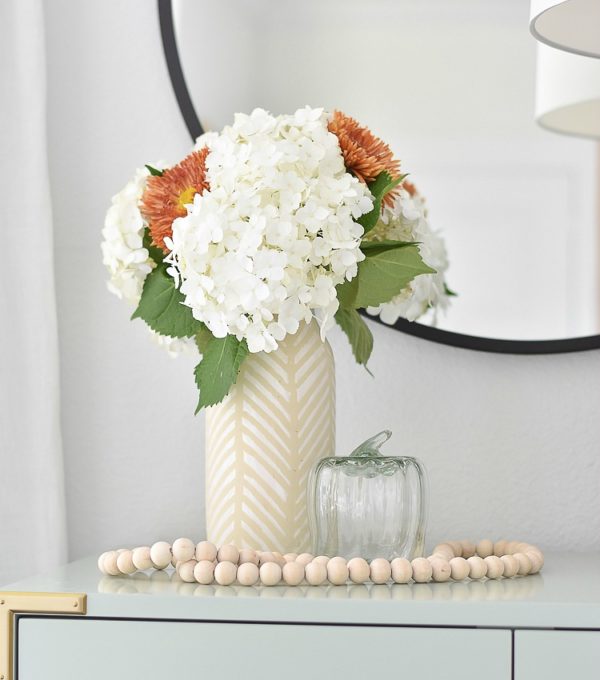 4 Simple Ways to Style Fall Flowers - ZDesign At Home