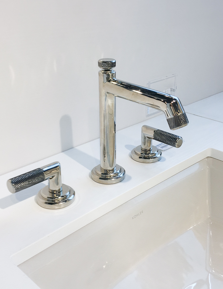 Kallista SINK FAUCET, TALL SPOUT, LEVER HANDLES PINNA PALETTA® by Laura Kirar